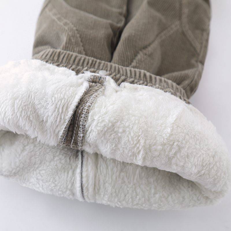 Wholesale Children's Plush and Thick Corduroy Cotton Pants